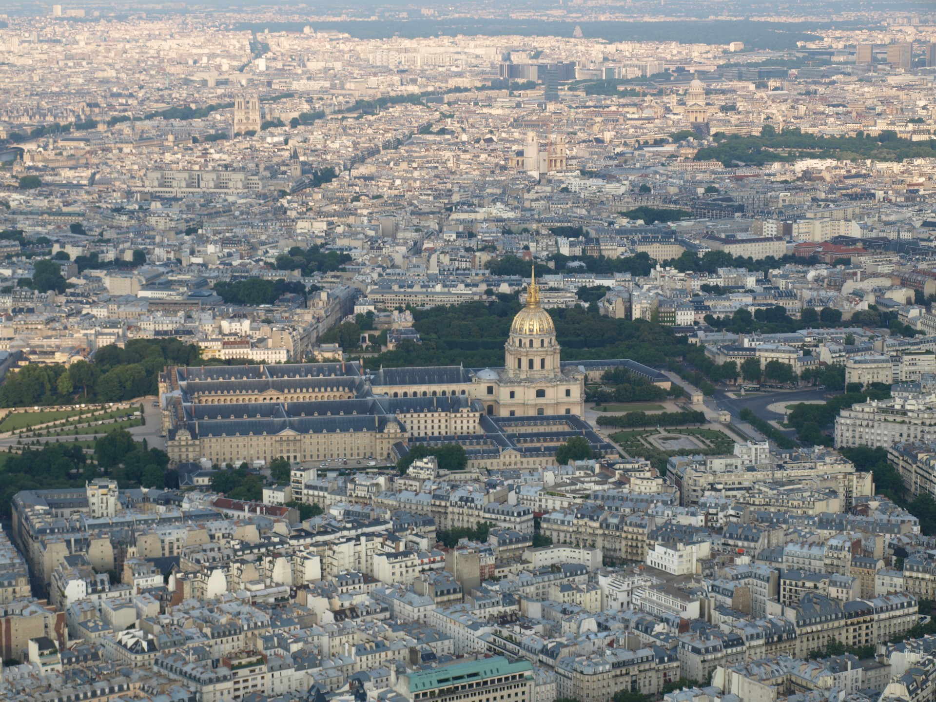 Les Invalides and the City Spread Around It.-1